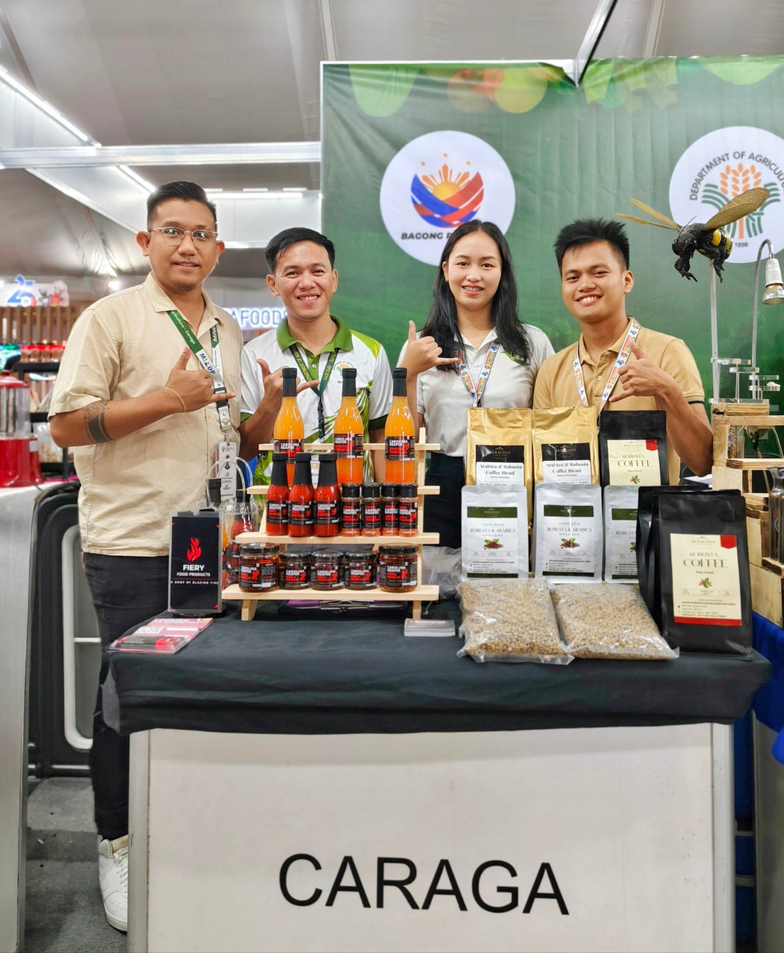 PRODUKTO SA YOUNG FARMERS GIBIDA SA WORLD FOOD EXPO